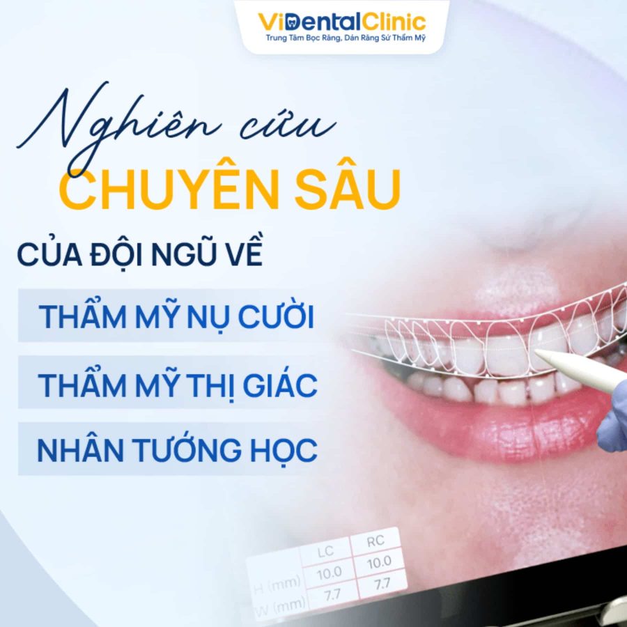 Thiết kế nụ cười hài hoà với mỗi khuôn mặt